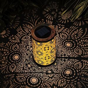 COOCHEER Solar Lantern Outdoor Waterproof Metal Sunflower Van Gogh Pattern led Solar Hanging Light for Garden Pathway Landscape Gift for Wife Mom Grandma COOCHEER Solar Lantern Outdoor Waterproof Metal Sunflower Van Gogh Pattern led Solar Hanging Light for Garden Pathway Landscape Gift for Wife Mom Grandma