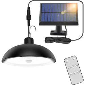 BSR Solar Lights Outdoor, 78 LEDs 4 Modes Outdoor Solar Hanging Light with Motion Sensor, Remote Control, 360° Adjustable Solar Panel, IP65 Waterproof BSR Solar Lights Outdoor, 78 LEDs 4 Modes Outdoor Solar Hanging Light with Motion Sensor, Remote Control, 360° Adjustable Solar Panel, IP65 Waterproof