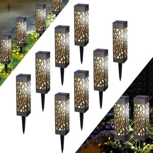 MEMKEY Solar Lights Outdoor, IP65 Waterproof Solar Garden Lamp for Driveway, Pathway, Patio, Lawn, Landscape, Party, Christmas (8 Pack) MEMKEY Solar Lights Outdoor, IP65 Waterproof Solar Garden Lamp for Driveway, Pathway, Patio, Lawn, Landscape, Party, Christmas (8 Pack)
