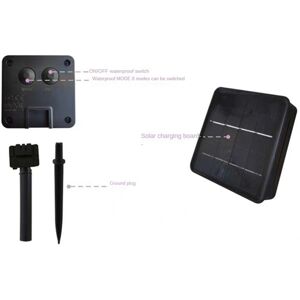 TLILY Solar Powered Lights 200 LED String Fairy for Outdoor Christmas Lighting Courtyard Street Garden Decor 20m TLILY Solar Powered Lights 200 LED String Fairy for Outdoor Christmas Lighting Courtyard Street Garden Decor 20m