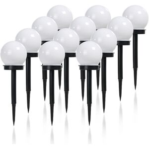 GOTRAYS Twelve Pack Outdoor Solar Ground Lights, IP44 Waterproof Outdoor Lights for Garden, Landscape, Driveway, Patio, Deck 1 GOTRAYS Twelve Pack Outdoor Solar Ground Lights, IP44 Waterproof Outdoor Lights for Garden, Landscape, Driveway, Patio, Deck 1