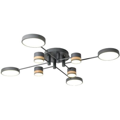 Toolight Gray Gold Ceiling Lamp - Adjustable Light & Color Toolight Gray Gold Ceiling Lamp - Adjustable Light & Color