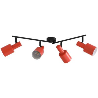 Lindby Ovelia Modern Black 4-Light Recessed Ceiling Wall Lamp Lindby Ovelia Modern Black 4-Light Recessed Ceiling Wall Lamp