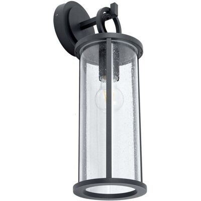 Lucande Wall Lamp - Emmeline Black Outdoor Wall Light Lucande Wall Lamp - Emmeline Black Outdoor Wall Light