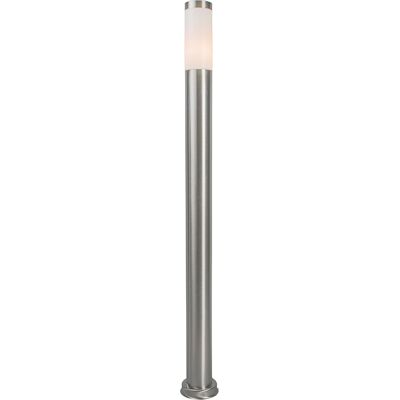 QAZQA Stainless Steel Outdoor Floor Lamp - 110cm IP44 QAZQA Stainless Steel Outdoor Floor Lamp - 110cm IP44