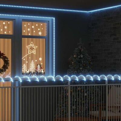 Rope Light with 1200 LEDs Cold White 50 m PVC vidaXL Rope Light with 1200 LEDs Cold White 50 m PVC vidaXL