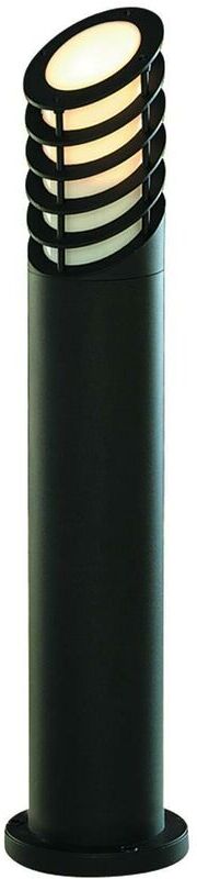 Searchlight Outdoor Posts - 1 Light Outdoor Bollard Light Black with White Diffuser IP44, E27