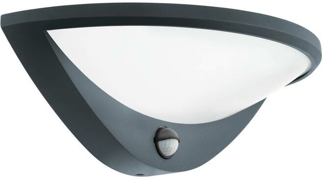 Eglo - Belcreda - led Outdoor Wall Light with pir Motion + Dawn / Dusk Sensor Anthracite IP44