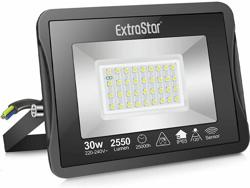 LIVINGANDHOME 30 w led Flood Light, 3000K, IP65
