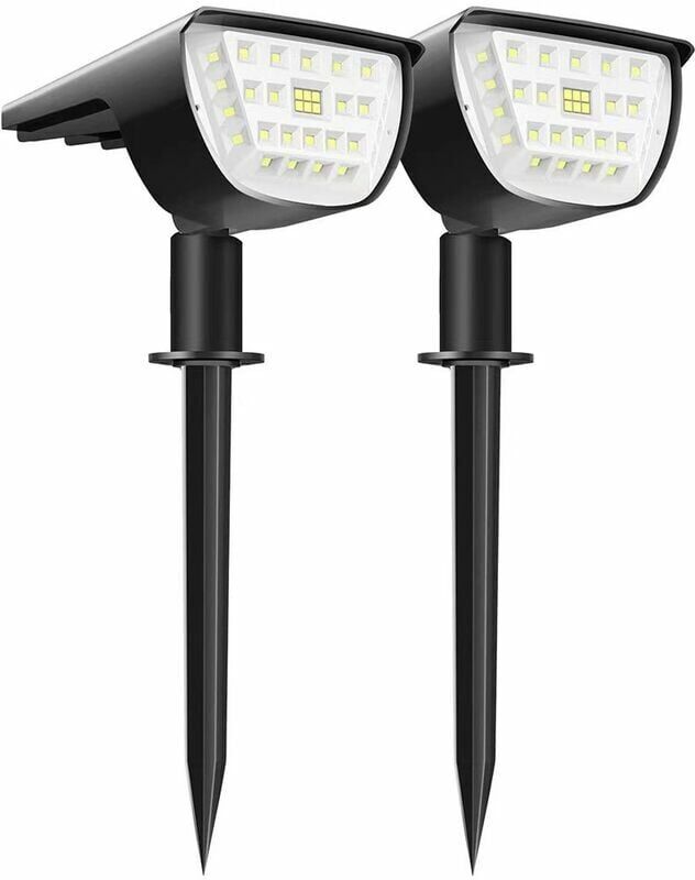 HOOPZI Outdoor Solar Spotlight, 32 led Garden Lighting Lamp Outdoor Solar Floodlight Garden, IP65 Waterproof Outdoor Solar Light Lighting Lighting for