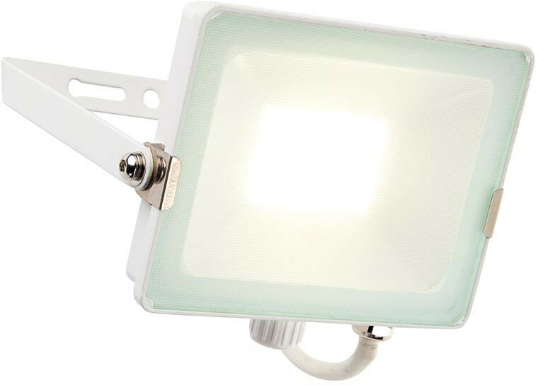 SAXBY LIGHTING Saxby Salde LED Outdoor Wall Flood Light Matt White Paint K IP65