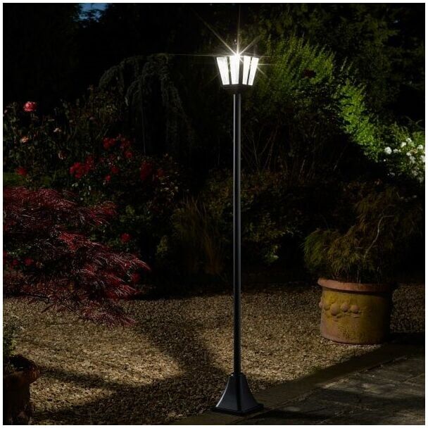 Pflanzen Kölle - Smart Garden Whitehall 365 Solar Bollard Lamp Post Light 1.7m Super Bright