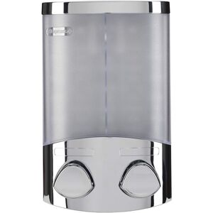 Croydex Euro Soap Dispenser Duo, Chrome - Chrome