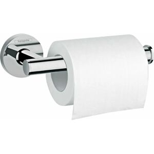 Logis Universal Toilet Roll Holder Without Cover Chrome 41726000 - Chrome - Hansgrohe