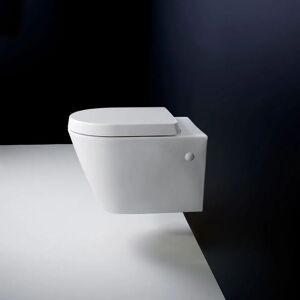 RAK CERAMICS Rak Resort Wall Hung Toilet Rimless d Shaped Pan with Soft Close Seat