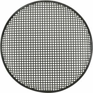 LOOPS 300mm 12' Black Metal Round Speaker Mesh Grill Cabinet Subwoofer Cover