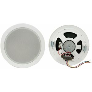 Loops - 5.25' round ceiling wall speaker 100V 8 ohm line 2 way premium pa surround