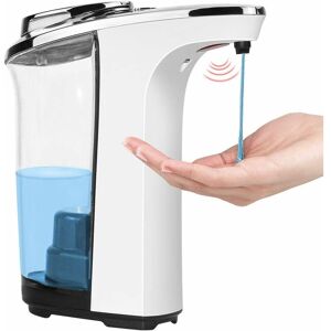 AlwaysHAutomatic Soap Dispenser Hydroalcoholic Gel Dispenser Touchless Infrared Sensor 500ML Capacity Hygienic Practical Tool for Office Hotel School