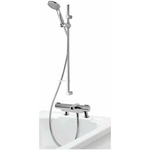 AQUALISA SHOWERS Aqualisa Midas 220 Exposed Bath Shower Mixer - MD220BSM - Silver