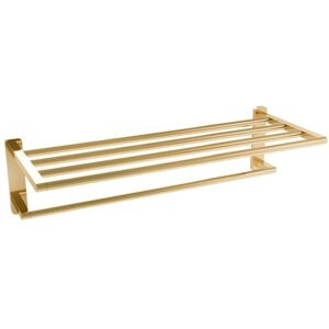 Auro Towel Shelf Brushed Brass AQAU52457 - Brushed Brass - Aquarius