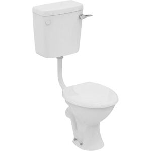 Sandringham 21 Low Level Toilet Bottom Inlet Cistern - Bakasan Hard Wearing Seat - Armitage Shanks