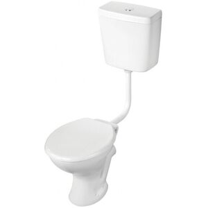 Sandringham 21 Low Level Toilet Push Button Cistern - Gemini Standard Seat - Armitage Shanks