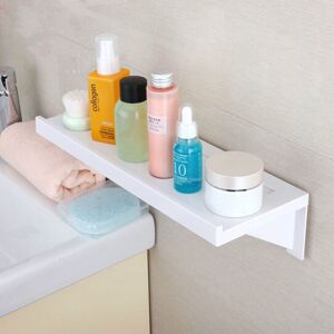 LIVINGANDHOME Wall Mounted Shelf Bathroom Storage Organizer Display Holder