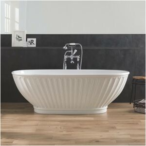 Casini Cian Solid Surface Freestanding Bath 1680mm x 750mm - Bc Designs