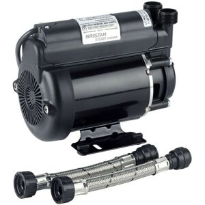 Bristan - Stuart Turner Black 2.0 Bar Single Impeller Shower Pump - ST-PUMP20SG - Black