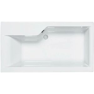 Ite Urban Swing 1575x850mm rh Shower Bath - White - 02434 - Carron