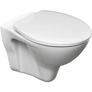 S-line Pro Wall-hung toilet bowl Fayans + Toilet seat, White (S-LinePro) - Cersanit