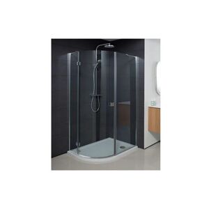 Design Plus Single Door Quadrant Shower Enclosure - 1200mm x 900mm - Silver - Silver - Crosswater