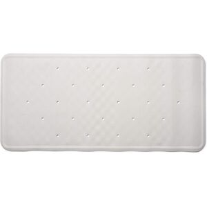 Croydex - Medium Rubagrip Bath Mat, White