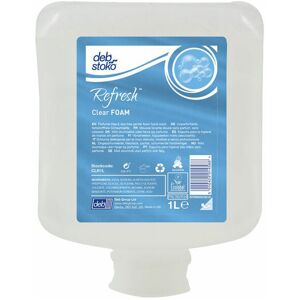 Stoko CLR1L Clear Foam Hand Soap 1L - DEB