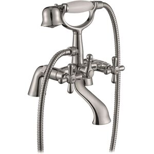 Duchy - Layo Bath Shower Mixer Tap with Kit - Chrome Plated