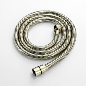 ENKI, H13, Shower Hose, English Gold, Flexi Bathroom Shower Head Hose Pipe Replacement, 11mm Bore Diameter, 150cm Length, Traditional Bathroom Design