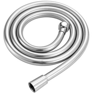 ENKI, H05, Shower Hose, Silver, Flexi Bathroom Shower Head Hose Pipe Replacement, 11mm Bore Diameter, 150cm Length, Traditional Bathroom Design