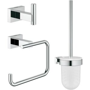 Grohe - Essentials Cube 3-in-1 wc set, Chrome (40757001)