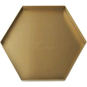 PESCE Gold Round Trays, Stainless Steel Metal Tray, Home Decorative Bathroom Tray style2