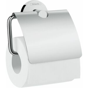 Hansgrohe - Logis Bathroom Toilet Roll Holder Cover Wall Mounted Chrome Modern - Chrome