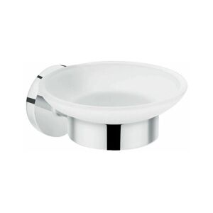 Hansgrohe - Logis Universal Bathroom Soap Dish Chrome Glass Wall Mounted Modern - Chrome