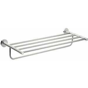 Logis Universal Bathroom Towel Rack Rail Wall Mounted Chrome Modern - Chrome - Hansgrohe