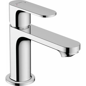 Rebris s Single Lever Basin Mixer 80 With Pop-Up Waste Set Chrome 72510000 - Chrome - Hansgrohe