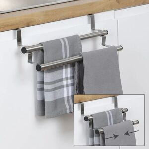 Berkfield Home - hi Extendable Dishcloth Hanger Silver