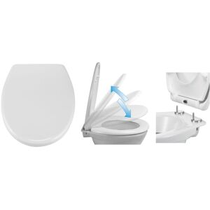 Berkfield Home - hi Toilet Seat with Quick Release and Soft-close
