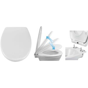 BERKFIELD HOME HI Toilet Seat with Quick Release and Soft-close