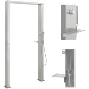 Outdoor Shower Stainless Steel Double Jets - Hommoo