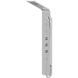 Hydra Polished Stainless Steel Thermostatic Shower Panel - Silver - Wholesale Domestic