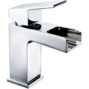 Just Taps Plus - jtp Cami Basin Mixer Tap with Click Clack Waste - Chrome