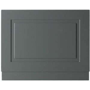 Astley 800mm End Bath Panels - Matt Grey - Kartell